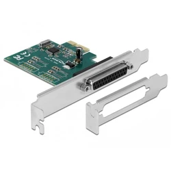 Controller Delock PCI Express Card to 1x parallel ink.low profile Slotblec
