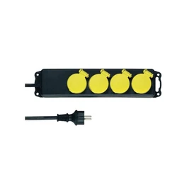 Πολύπριζο REV Outlet IP44 4-fold 1,4m