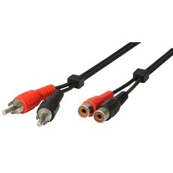 Καλώδιο RCA Heitech 09004021 male to female 1.5m