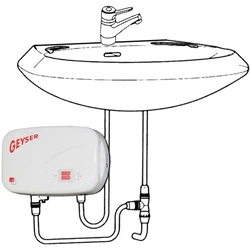 Ταχυθερμαντήρας Geyser 2AA25 5000W