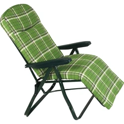 Πολυθρόνα Escape Πτυσσόμενη 6 θέσεων Πράσινο Καρό