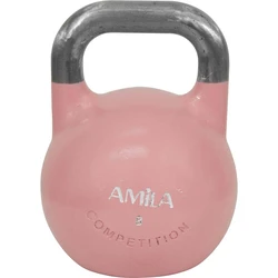 Kettlebell Aγωνιστικό 8kg Ροζ