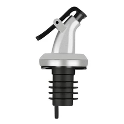 Πώμα Ροής για μπουκάλι HUH-0108 με κλείστρο, Φ18mm, ασημί