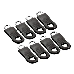 Ανταλλακτικά Γατζάκια για Φερμουάρ HUH-0137, 25Mm, Μαύρο, 8Τμχ