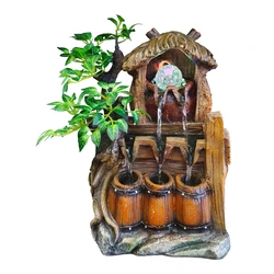 HOME USE διακοσμητικό συντριβάνι φωτιζόμενο