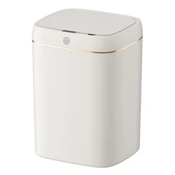 HOME USE κάδος απορριμμάτων φωτοκύτταρο 9lt λευκός