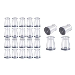 HOME USE προστατευτικές τάπες επίπλων HUH 0258 διάφανες 24 τμχ