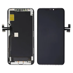 Ανταλλακτικά Κινητών Timeway LCD για iPhone 11 Pro Max, Camera-Sensor Ring, Earmesh, Μαύρη