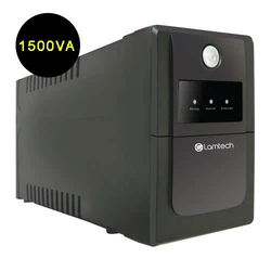 UPS Lamtech with AVR 1500V ,CPU 2x12V9AH,4 SCHUKO SOCKET