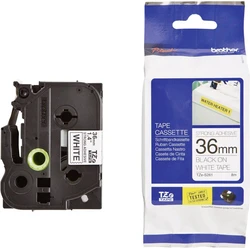 Ταινία Ετικετογράφου Brother TZES261 36mm White/Black