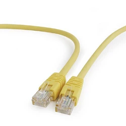 Καλώδιο Δικτύου Cablexpert CAT5E UTP PATCH CORD YELLOW 0.25M