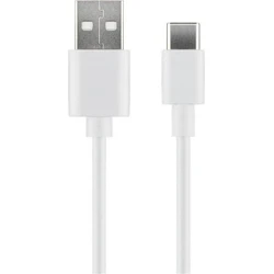 Metatropies Antaptores USB C to USB A Cable 2m White