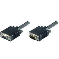 Microconnect Μετατροπείς και Αντάπτορες Καλώδιο επέκτασης SVGA HD15 1m Μαύρο