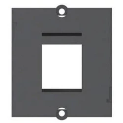 Bachmann Custom module 1x Keystone με 2 βίδες Black