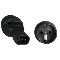 Metatropeis - Antaptores Power Adapter C14 - Schuko M-F IEC 60320-C14 - CEE 7 7 M-F