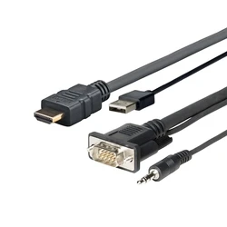 Vivolink Μετατροπείς Αντάπτορες PRO HDMI+USB+VGA AUDIO