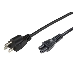Power Cord US Type B C5 0 5m MicroConnect