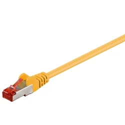Καλώδια Δικτύου F UTP CAT6 5m Yellow PVC Outer Shield Foil screening