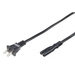 MicroConnect Power Cable Power Cord US C7 1.8m Black