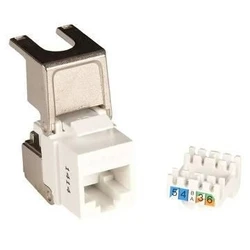 Network Cable PRO Cat6a Unshielded Flip Jack Keystone