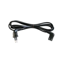 Default Samsung Power Cord 2 Pin Angled Black 3903 000950