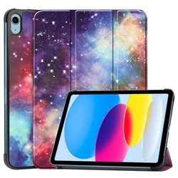 Default Θήκη Tri fold Caster Hard Shell Cover Galaxy Style
