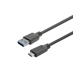 Vivolink Μετατροπείς και Αντάπτορες USB C male A male Cable 12 5m Black