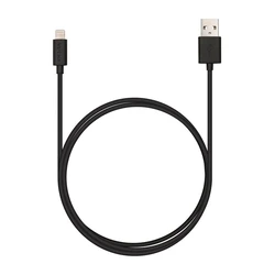 Veho Καλώδια Μετατροπείς Pebble 1m MFI Lightning Cable Black