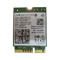 HP Κάρτα Δικτύου SKO WLAN AX211 BT 5 3 M 2 2230 vPro