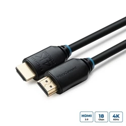 MicroConnect Network Cables HDMI Cable 4K 1m Supports 2.0 4K@60Hz