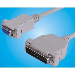 IBM Μετατροπείς Αντάπτορες Serial Printer Cable 1.8m DB9 DB25 Female Male