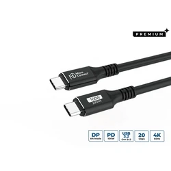 MicroConnect Μετατροπείς Αντάπτορες USB C to USB C Cable 2m Premium 100W 20Gbps 4K60Hz