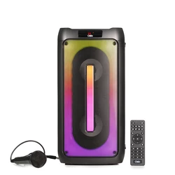 Karaoke Osio OBT-8020 με USB, LED, AUX, TF, RC, FM, TWS και ενσ. μικρόφωνο  60 W