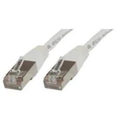 Network Cable MicroConnect F UTP CAT5e 0.5m White PVC Outer Shield Foil screening