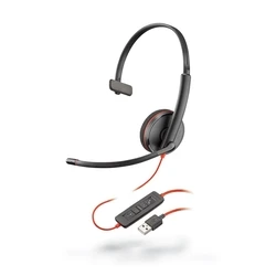 Poly Blackwire C3210 Ακουστικά Υπολογιστή Μονοφωνικά USB Type-A Corded Headset
