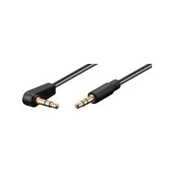 MicroConnect Μετατροπείς Αντάπτορες Καλώδιο 35mm Μίνι Τζακ 1 5m 90 Μοίρες