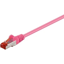 MicroConnect Network Cable SSTP602PI S FTP Cat6 2m Pink LSZH PiMF