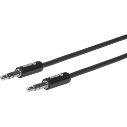 eStuff Adapters Minijack Cable 3.5mm 0.5m Male Male