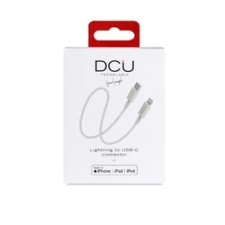 Καλώδιο USB-C σε Lightning iPhone DCU 1 Λευκό 1 m