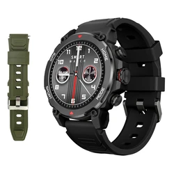 INTIME smartwatch G6 με 2 λουράκια heart rate AMOLED GPS 5ATM IP69 titanium black