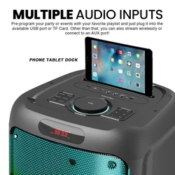 Karaoke Sonic Gear RGB with HD AUDIO 'AUDIOX PRO 1200' RMS 220W