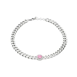 Γυναικεία Αλυσίδα Chiara Ferragni J19Auw20 (38+4cm) Ορείχαλκος Pink