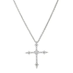 Σταυρός Chiara Ferragni J19Awc07 (42+8cm) Ορείχαλκος White