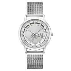 Γυναικείο Ρολόι Juicy Couture Jc1217Svsv (36 mm) Μεταλλικό Μπρασελέ Ασημί