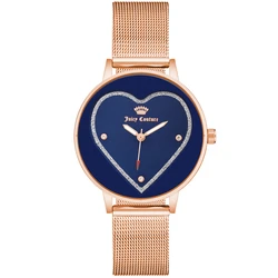 Γυναικείο Ρολόι Juicy Couture Jc1240Nvrg (38 mm) Μεταλλικό Μπρασελέ Ροζ
