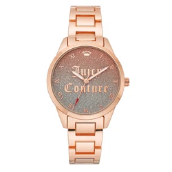 Γυναικείο Ρολόι Juicy Couture Jc1276Rgrg (34 mm) Μεταλλικό Μπρασελέ Ροζ