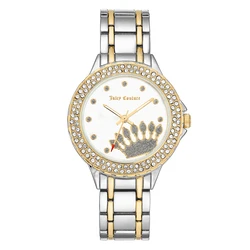 Γυναικείο Ρολόι Juicy Couture Jc1283Wttt (36 mm) Μεταλλικό Μπρασελέ Ασημί