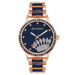Γυναικείο Ρολόι Juicy Couture Jc1334Rgnv (38 mm) Μεταλλικό Μπρασελέ Ροζ