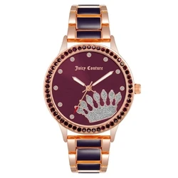 Γυναικείο Ρολόι Juicy Couture Jc1334Rgpr (38 mm) Μεταλλικό Μπρασελέ Πολύχρωμο