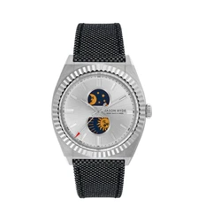 Ανδρικό Ρολόι Jason Hyde Jh41000 (40mm) Καουτσούκ Λουράκι Μπλε